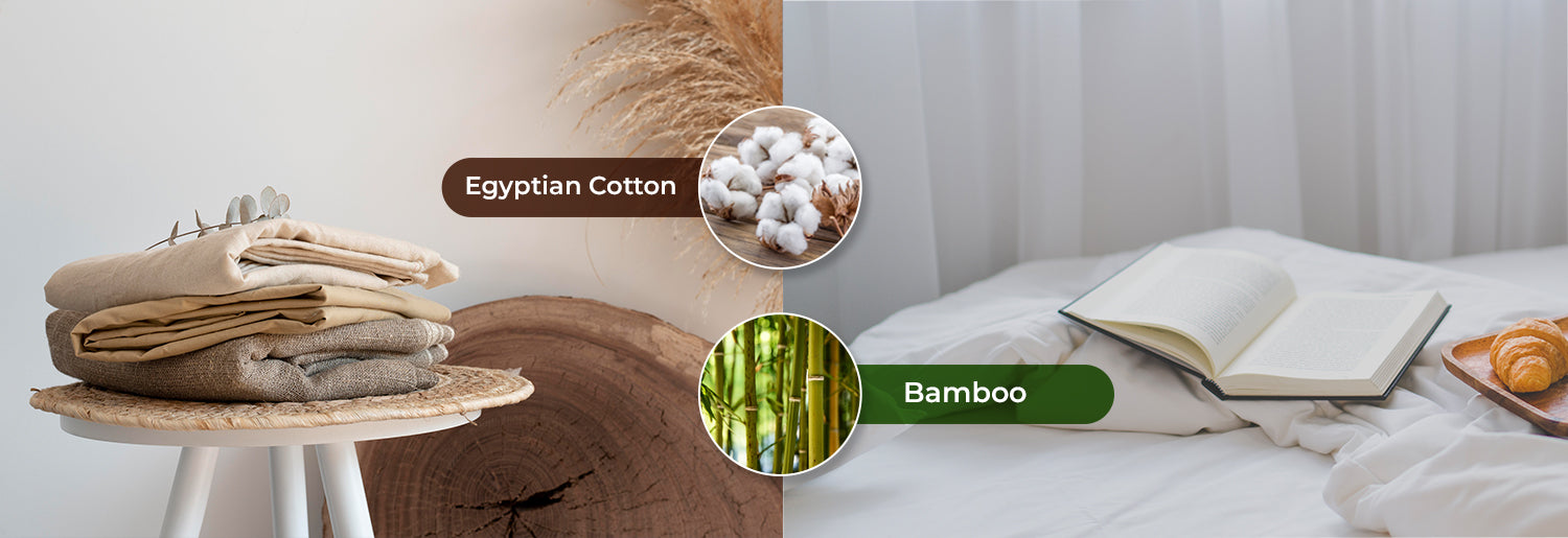 Bamboo vs Egyptian Cotton Sheets: Which One Is Right for You?