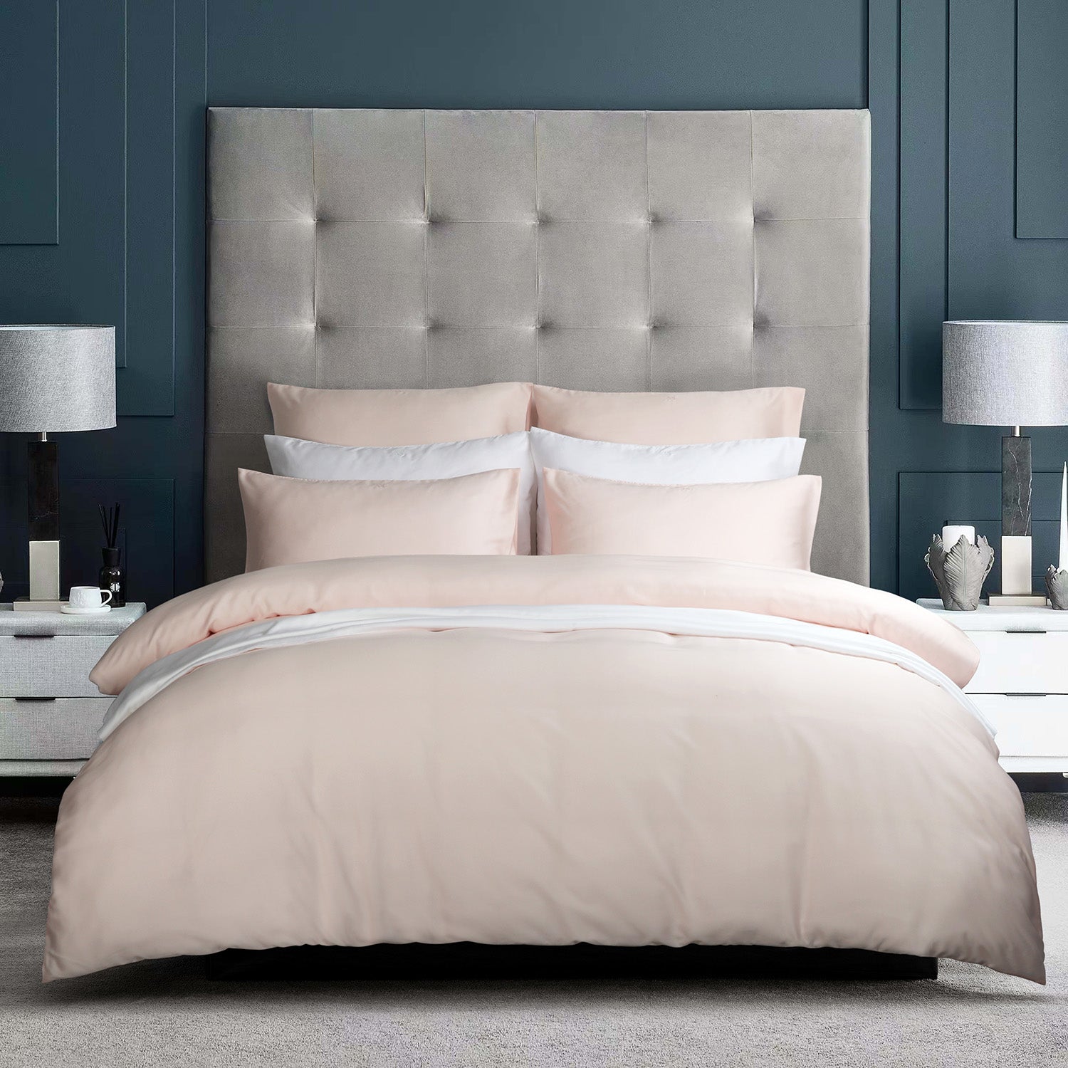 BELLAMI I Sustainable TENCEL™ 1200TC Bed Set with Sheets & Pillowcases