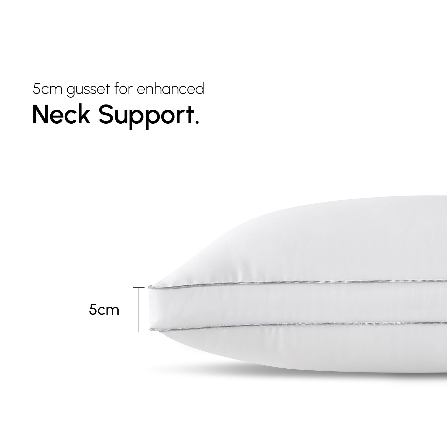 Intero LOFTY Tencel Pillow 1200GSM | Ultra Lofty | Cooling & Hypoallergenic