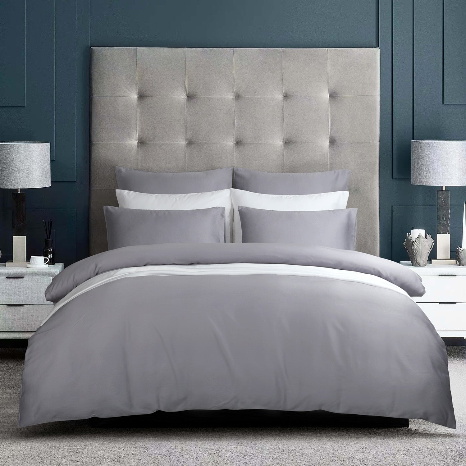 BELLAMI I Sustainable TENCEL™ 1200TC Bed Set with Sheets & Pillowcases