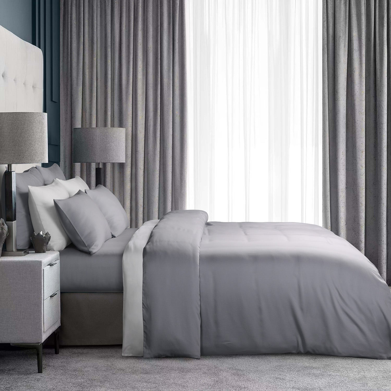 BELLAMI I Sustainable TENCEL™ 1200TC Bed Set with Sheets & Pillowcases