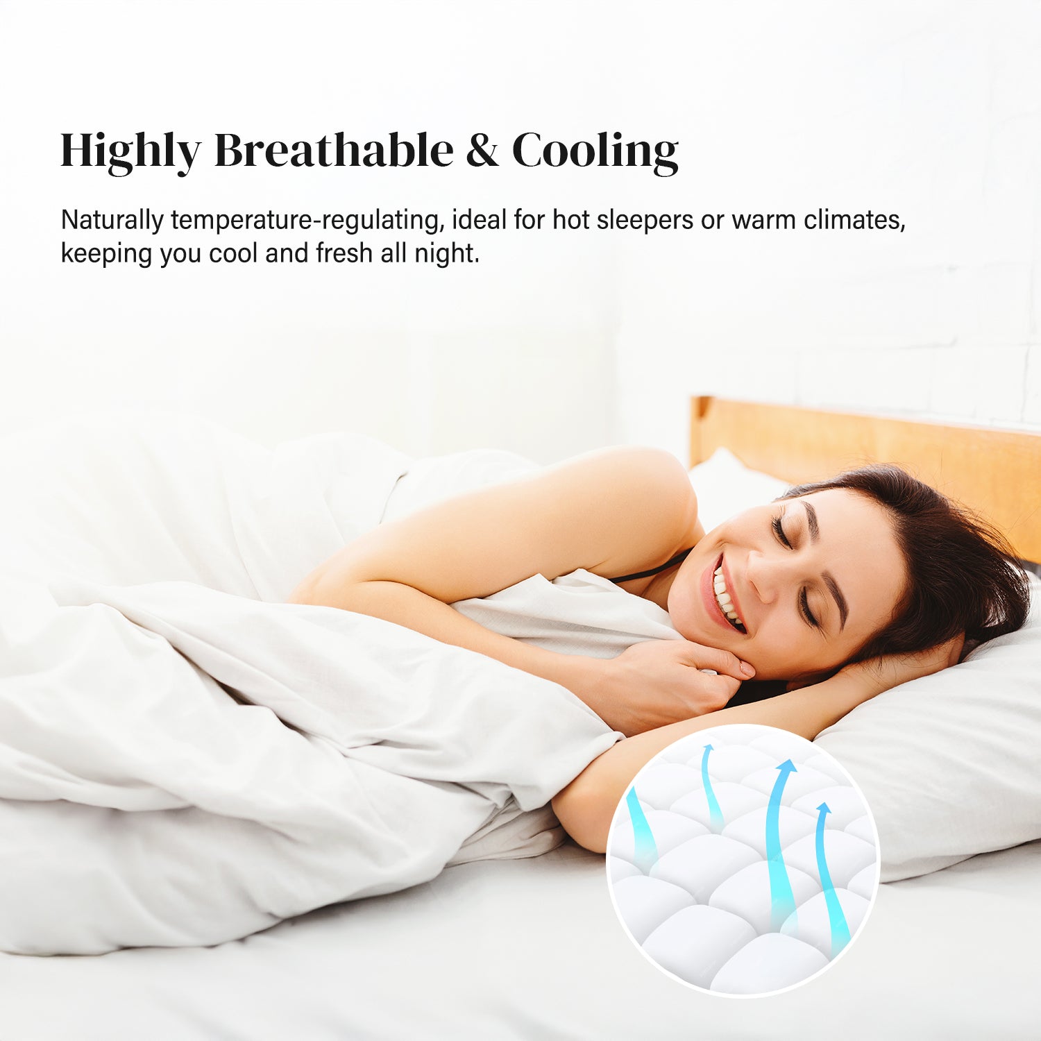 Intero I CoolTech I Natural Latex I Comfort Pillow - Breathable, Supportive & Cooling Relief