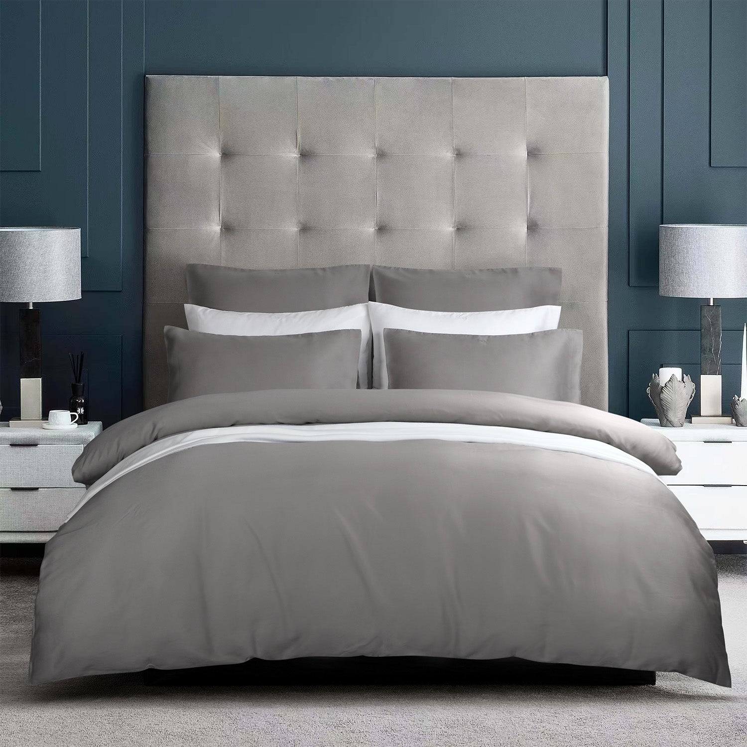 BELLAMI I Sustainable TENCEL™ 1200TC Bed Set with Sheets & Pillowcases