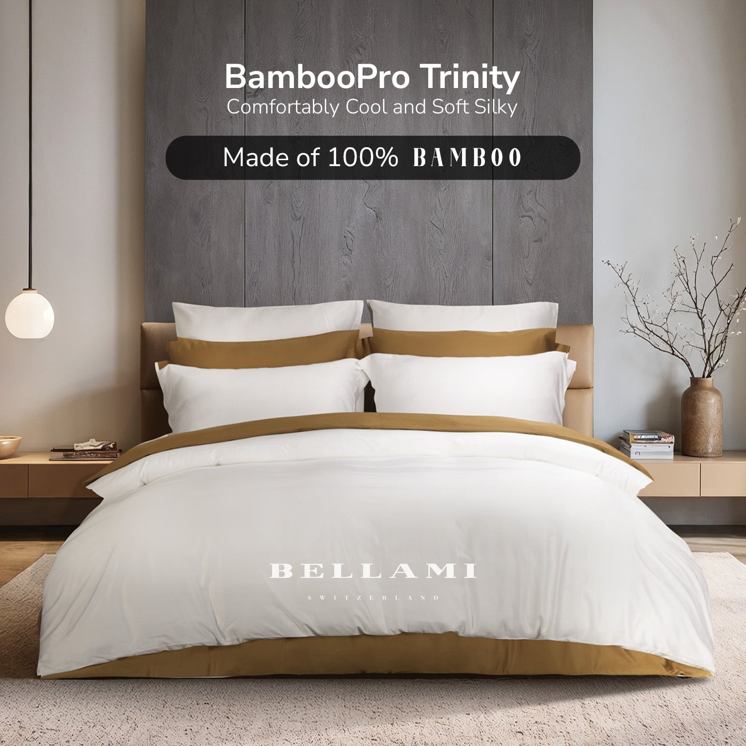 Bellami Trinity BambooPro Bed Set - Inmost Light CV Collection