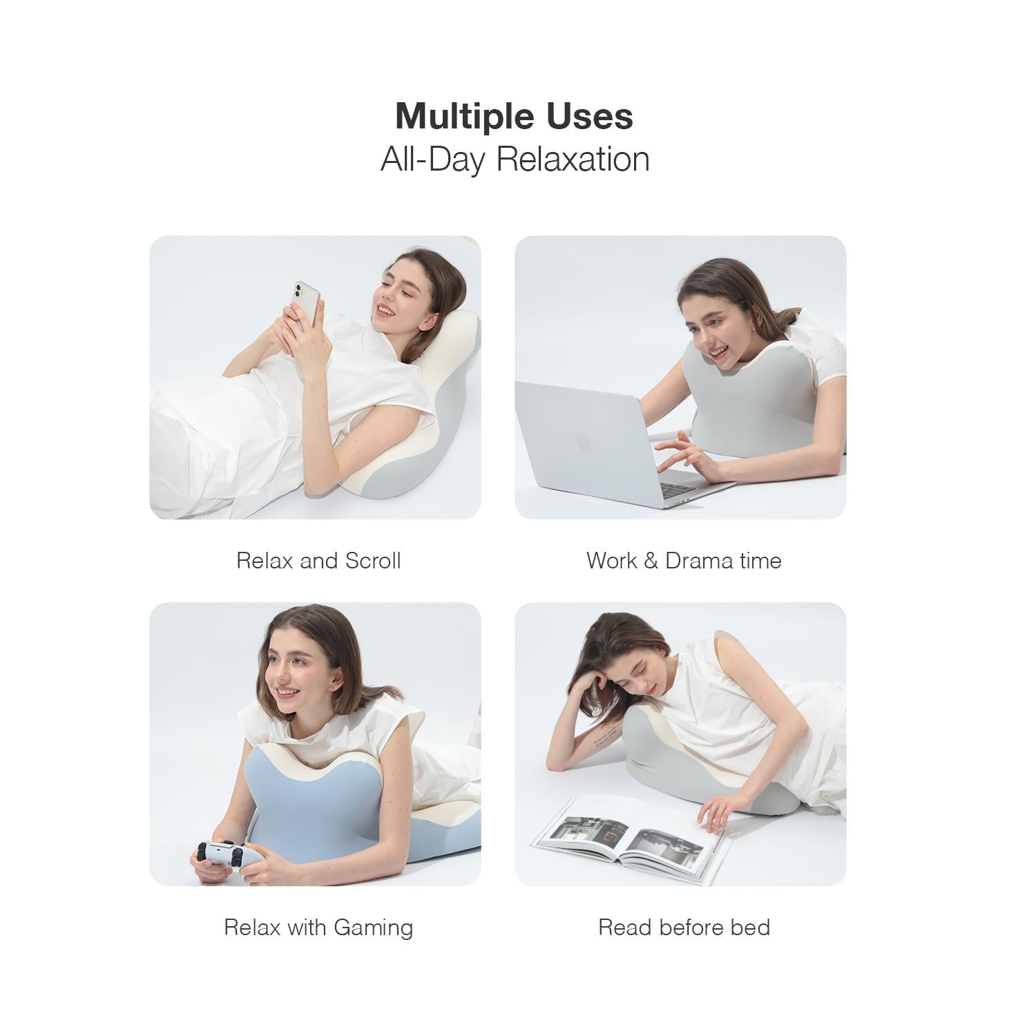 Bellami Plus Tech Series Dream Memory Foam Pillow - Advanced Comfort & Support