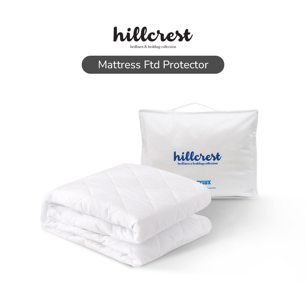 Hillcrest I ComfyLux I Fitted Mattress Protector I Fits UP TO 45cm I 4-Way Protection - 4 Sizes