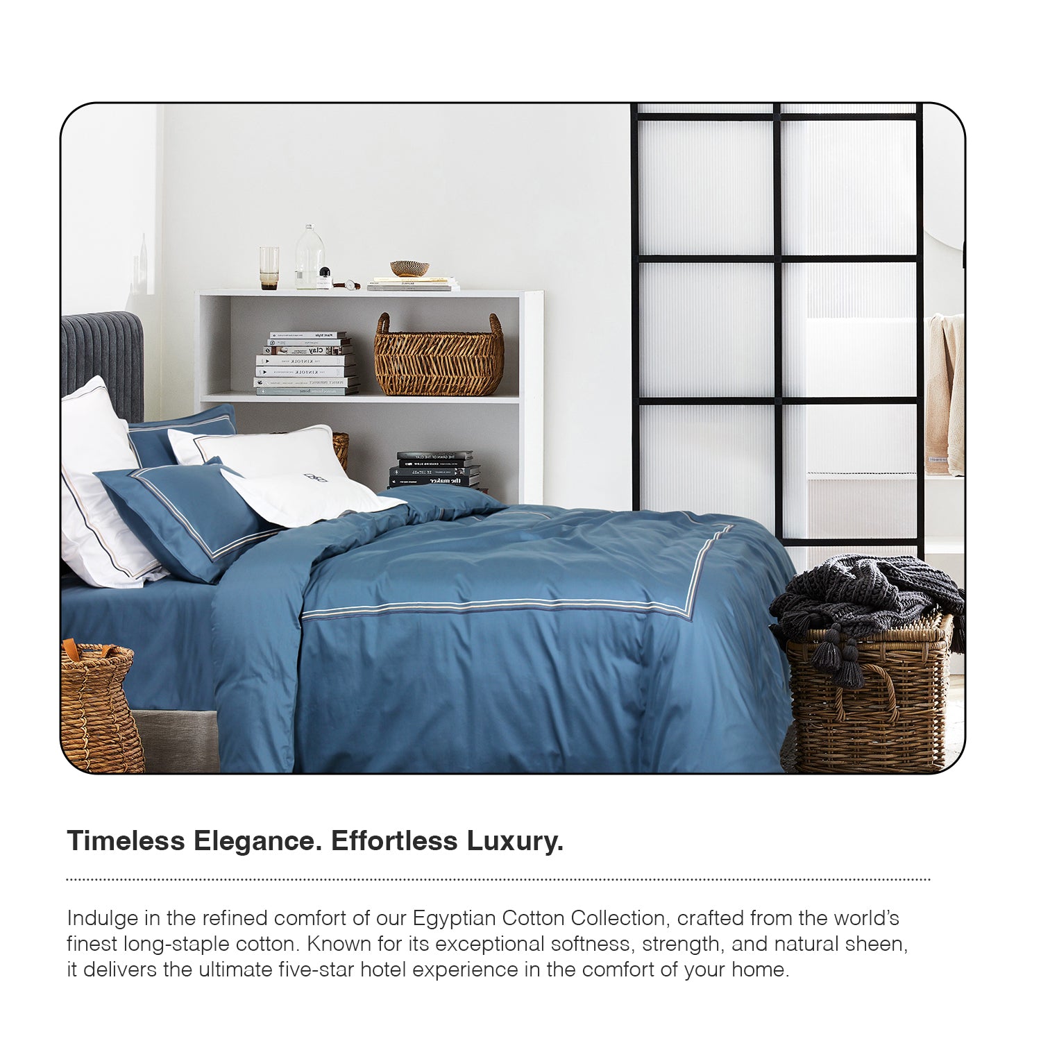 Bellami I Speedy 2.0 I 100% Egyptian Cotton I Fitted Sheet Set I Bed Set