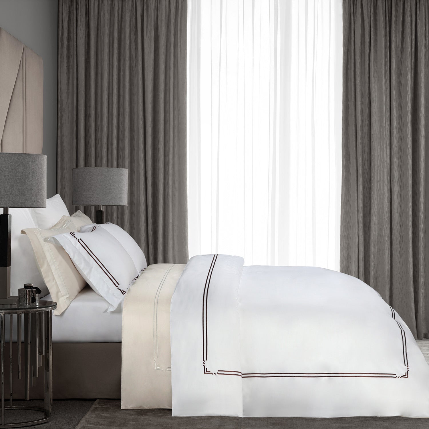 Bellami Monti N22 1500TC Egyptian Cotton Bedding Set Luxury Soft Bedsheets