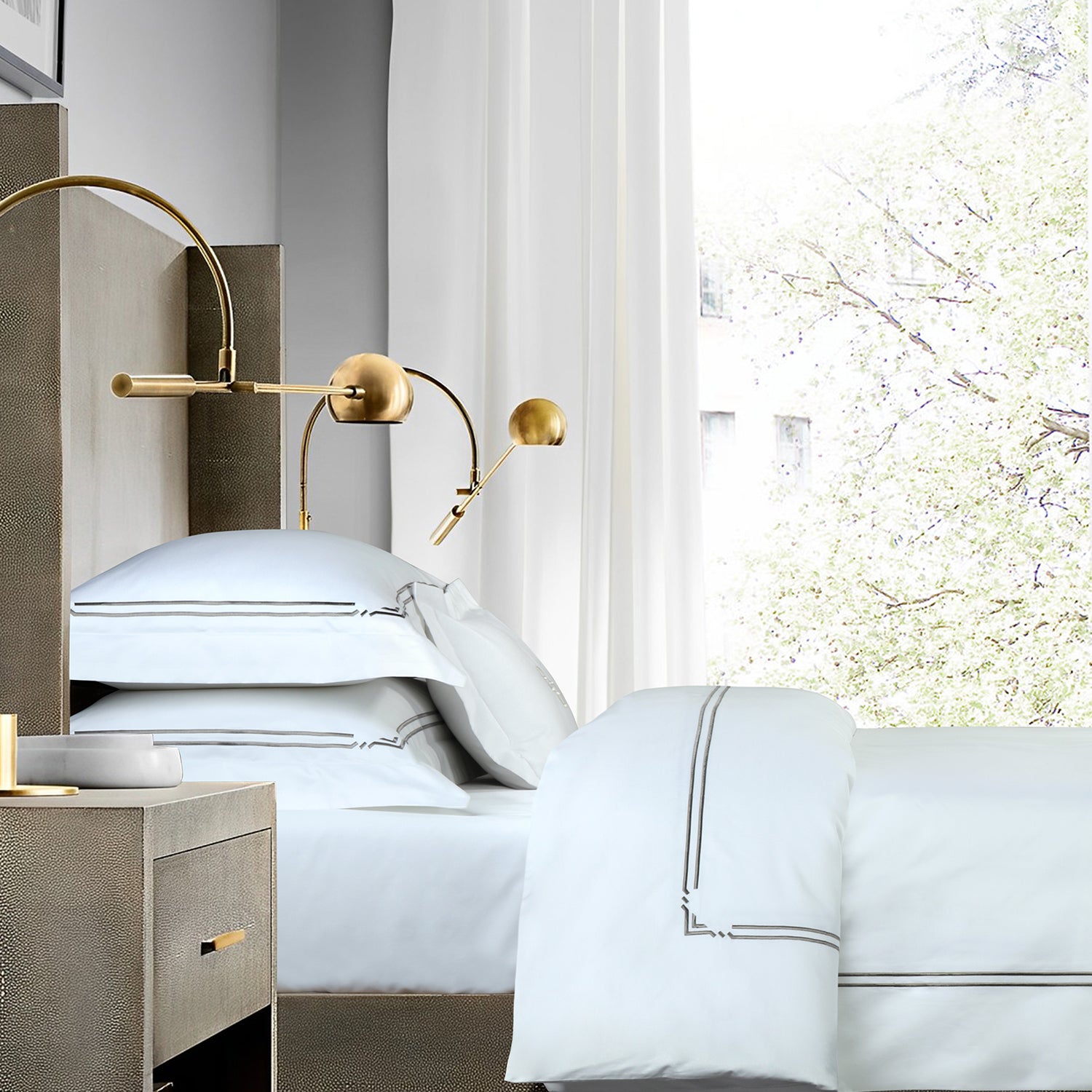 Bellami Monti N22 1500TC Egyptian Cotton Bedding Set Luxury Soft Bedsheets