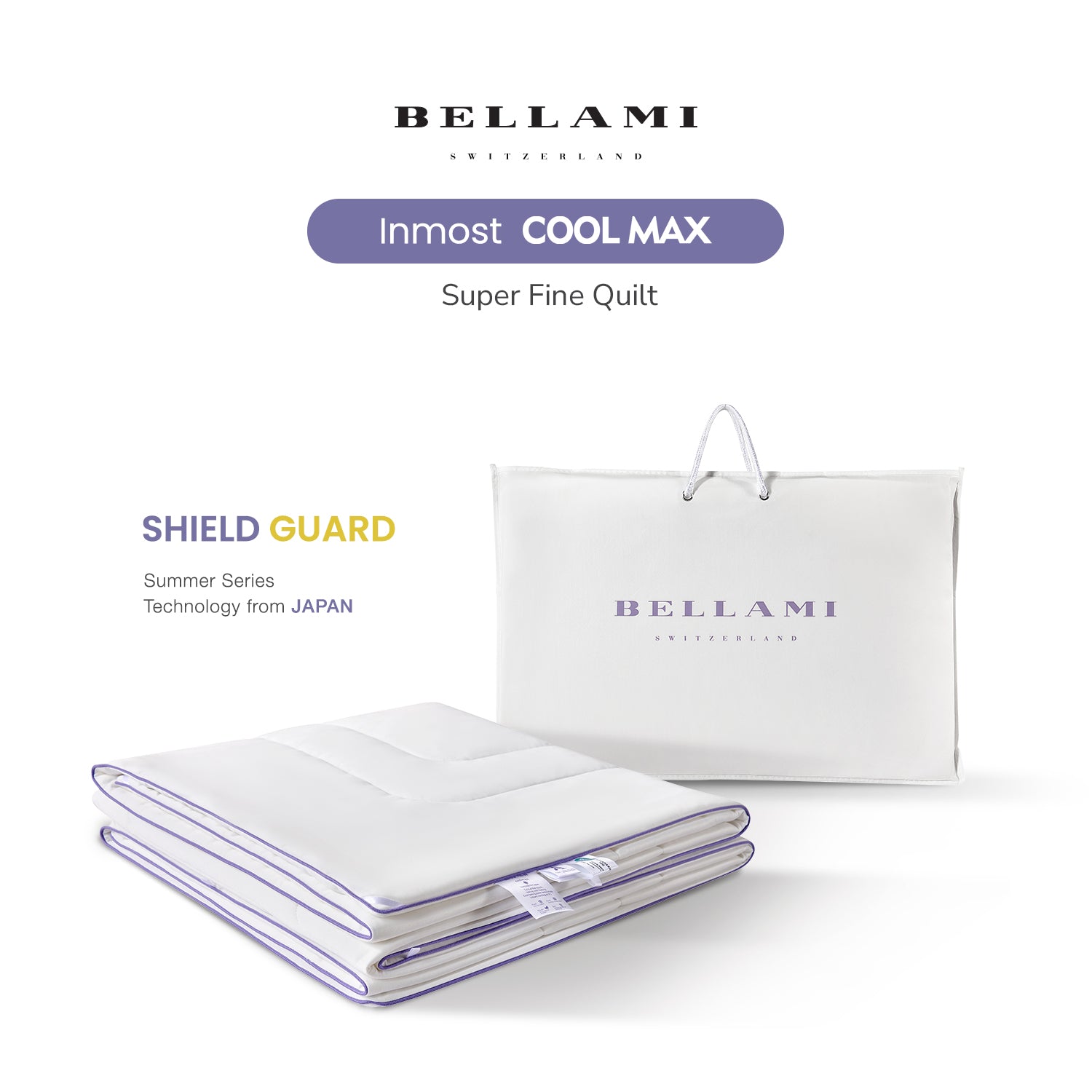 Bellami I Japan CoolMax 3D I Super Fine Luxury Quilt - 3 Sizes