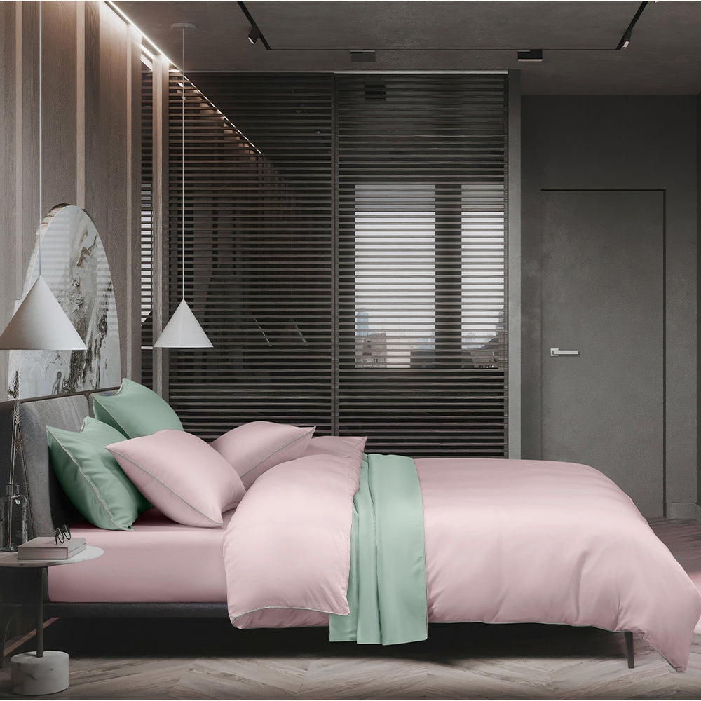 Intero I Eniz 3.0 I TENCEL™ Solid I 1300TC I Fitted Sheet Set I Bed Set I Pillow Case I Bolster Case - 6 Colours
