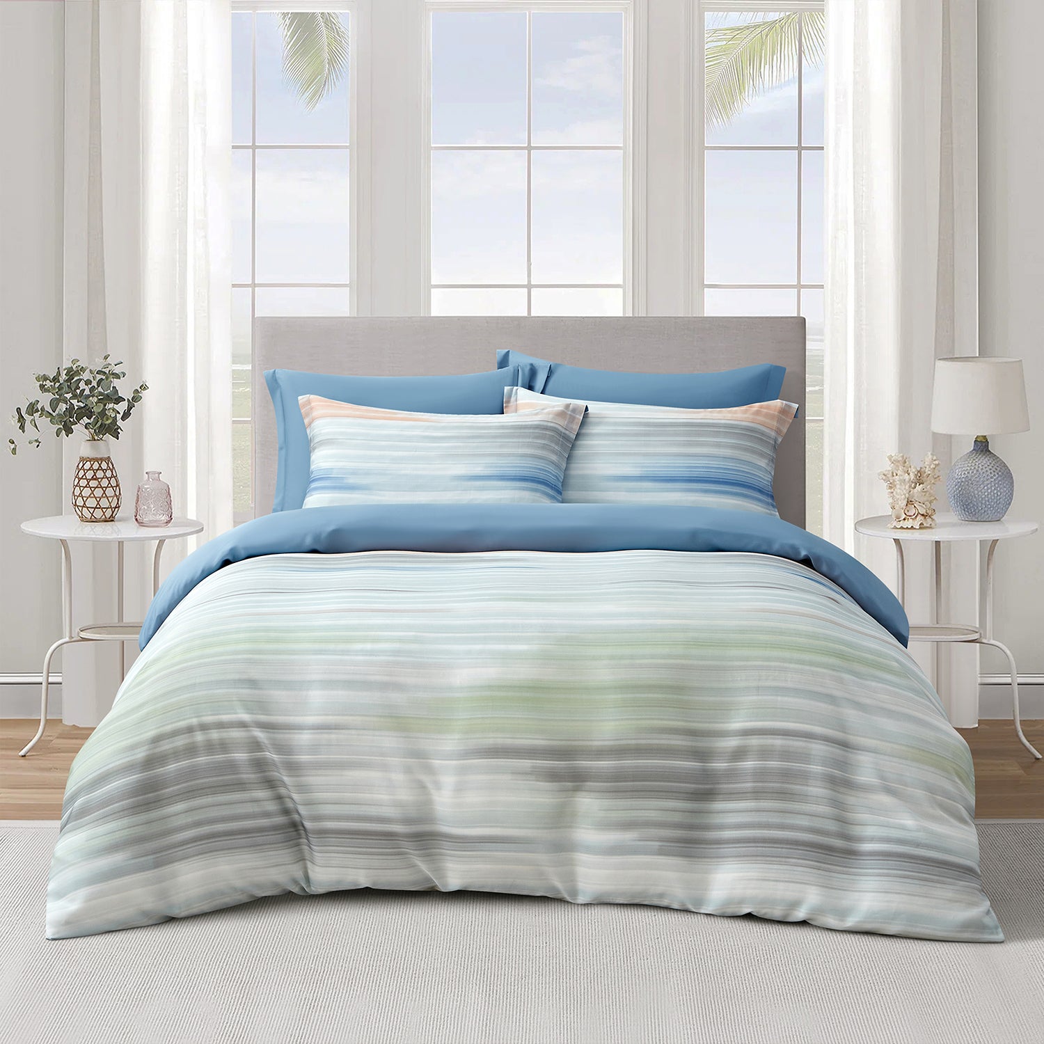 Marie Claire I MONTAIGNE I Lyocell Printed I 1000TC I Fitted Sheet I Bed Set - MC0425LY-04