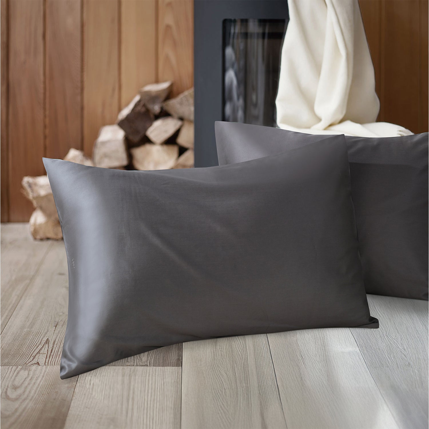 Bellami Heirloom Basic 2.0 Solid Beddings | Fitted Sheet | Bed Set | Pillow Case | Bolster Case - 1300TC Aris Organic Cotton & Lyocell