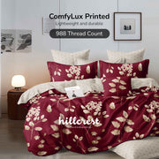 Hillcrest I Group B ComfyLux Printed Microfiber I 988TC I Fitted Sheet Set I Summer Blanket I No Quilt Cover - Lucky