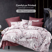 Hillcrest I Group B ComfyLux Printed Microfiber I 988TC I Fitted Sheet Set I Summer Blanket I No Quilt Cover - Success