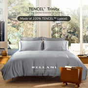 Bellami I Nano Puzzle Mini I Trinity 100% Tencel™ Solid I 1100TC I Fitted Sheet Set I Bed Set I Pillow Case I Bolster Case - 6 Colours