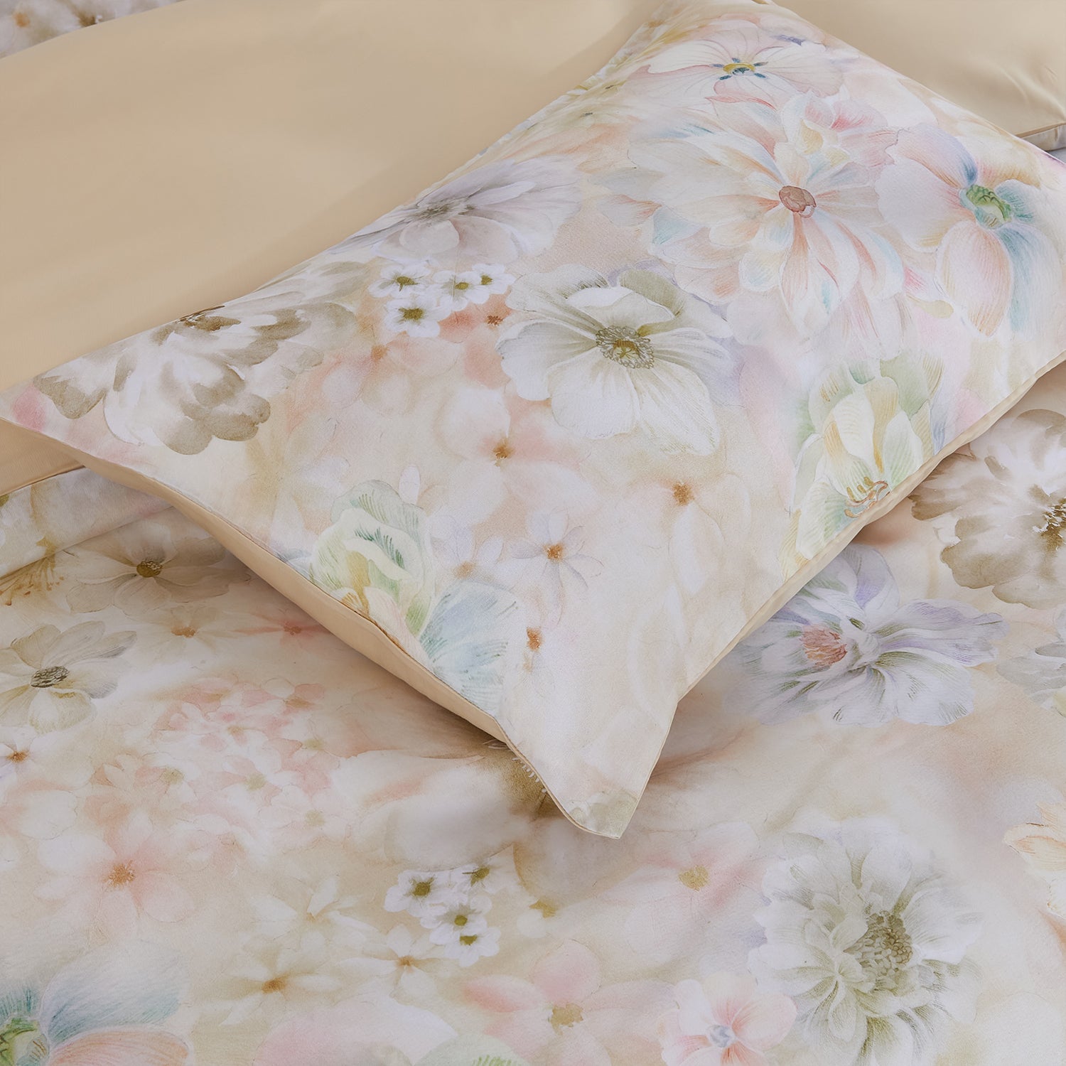 Marie Claire I MONTAIGNE Lyocell Printed I 1000TC I Fitted Sheet Set I Bed Set - MC1024-04