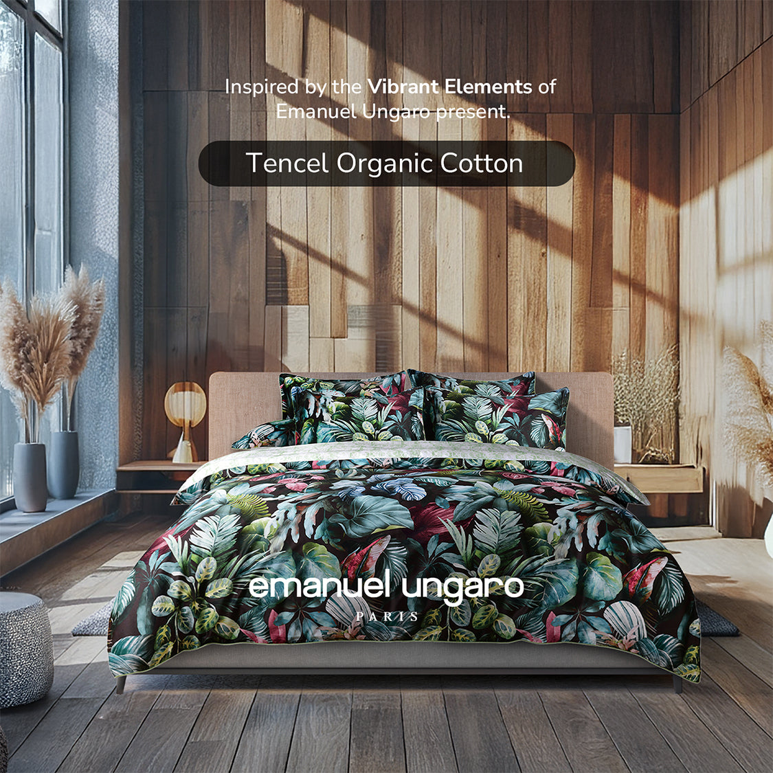 Ungaro I Summer 2025 TENCEL‚Ñ¢ I 1200TC I Organic Cotton I Bed Set - Gabrielle