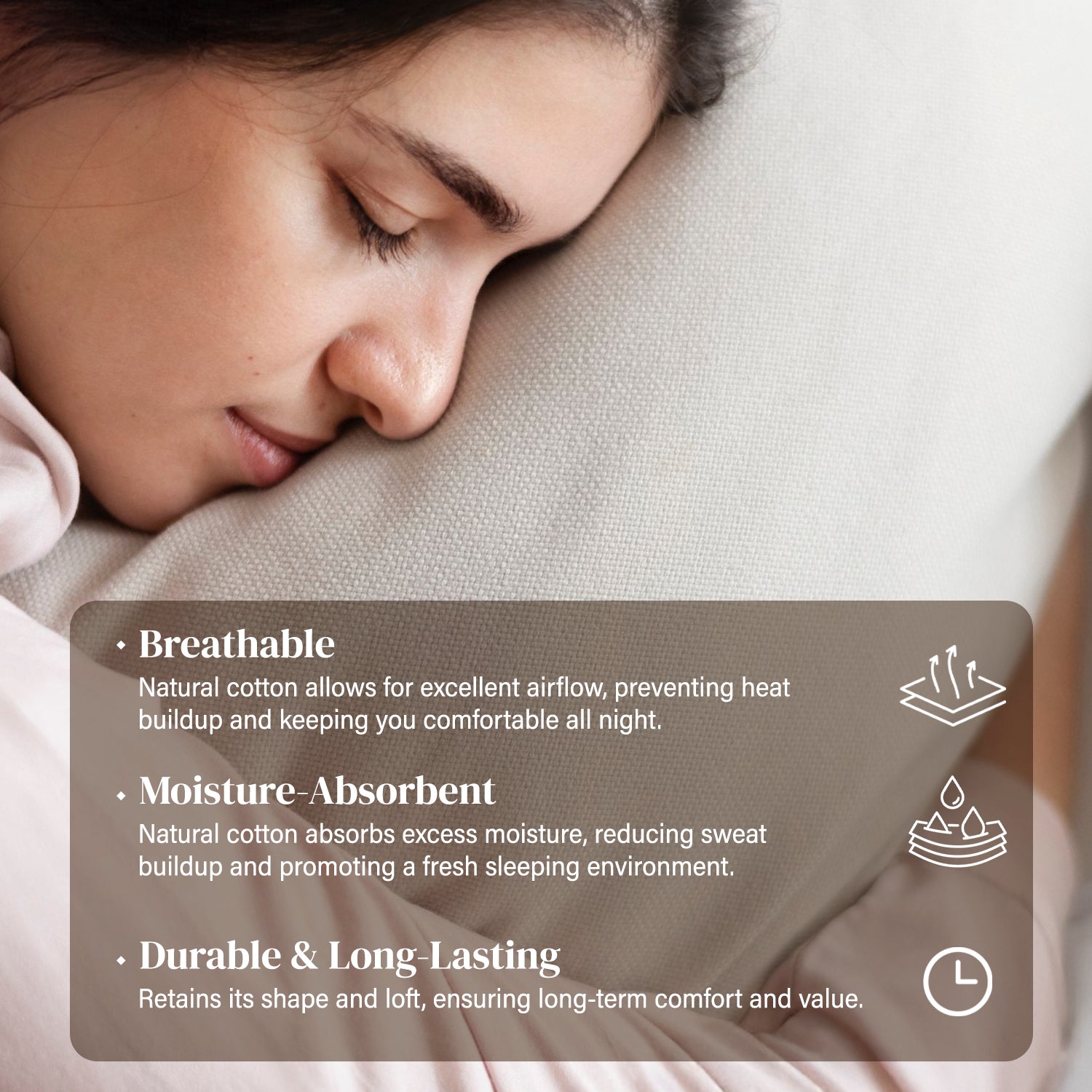 Hillcrest I 100% Organic I Cotton Pillow