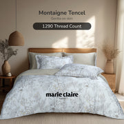 Marie Claire I Montaigne I TENCEL™ 1290TC I Fitted Sheet Set I Bed Sheet Set - Moonlit