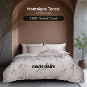 Marie Claire I Montaigne I TENCEL™ 1290TC I Fitted Sheet Set I Bed Sheet Set - Blush