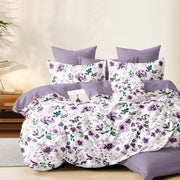 Hillcrest ComfyLux Prints 988TC | Fitted Sheet Set | (Without Quilt Cover) - AmethystBloom