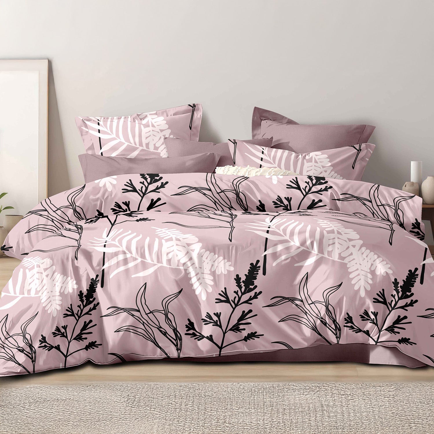 Hillcrest ComfyLux Prints 988TC | Fitted Sheet Set | (Without Quilt Cover) - Prosperous