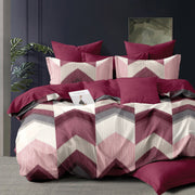 Hillcrest ComfyLux Prints 988TC | Fitted Sheet Set | (Without Quilt Cover) - LuxeLayer