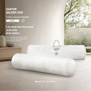 Bellami Silver ION Castor DownFeel Cloud Soft Fibre Bolster