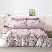 Intero MCD Lyocell Printed 1500TC Cooling Soft Luxury Bedding Fitted Sheet Set Gentle on Skin 1500 Thread Count - Petal Symphony