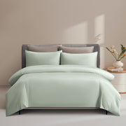 Intero MDC Cotton Solid 100% Combed Cotton 1200 Thread Count Fitted Sheet Set - Latte