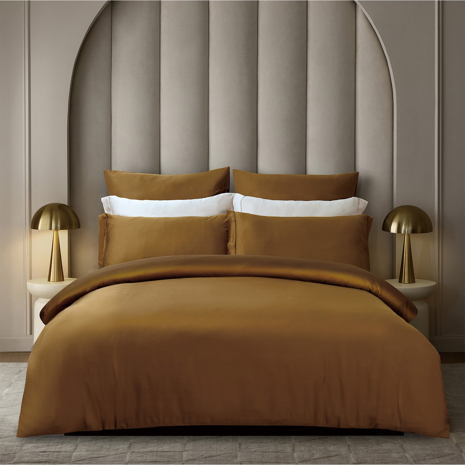 Intero I Grace I BambooPro I Beyond Thread Count Fitted Sheet | Bed Set - Doe