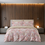 IE Maison Tencel Printed 1500TC Luxury Fitted Sheet & Bed Set - Blush Reverie