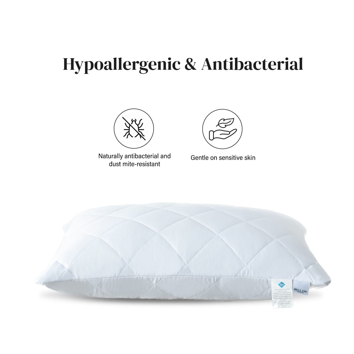 Bellami I TERRY I Waterproof Bamboo I Pillow Protector (2 Pieces)