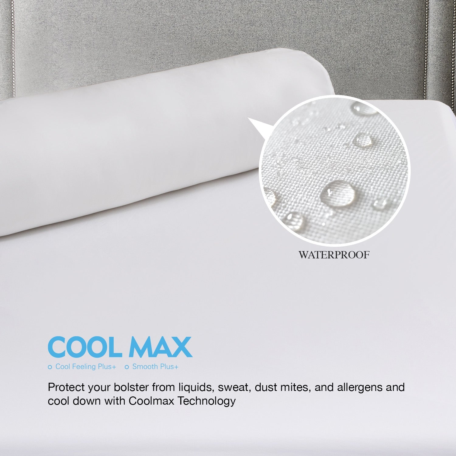 Intero I Shield Guard I Waterproof Coolmax I Pillowcase / Bolster Case (1 Piece)