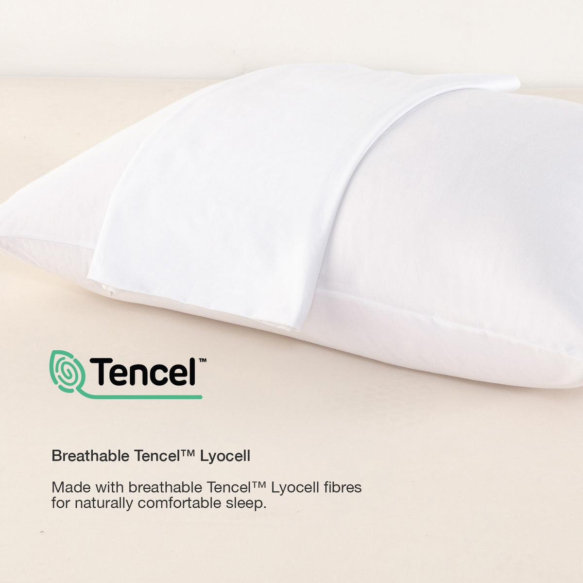 IE Maison Tencel Waterproof Pillow & Bolster Protector