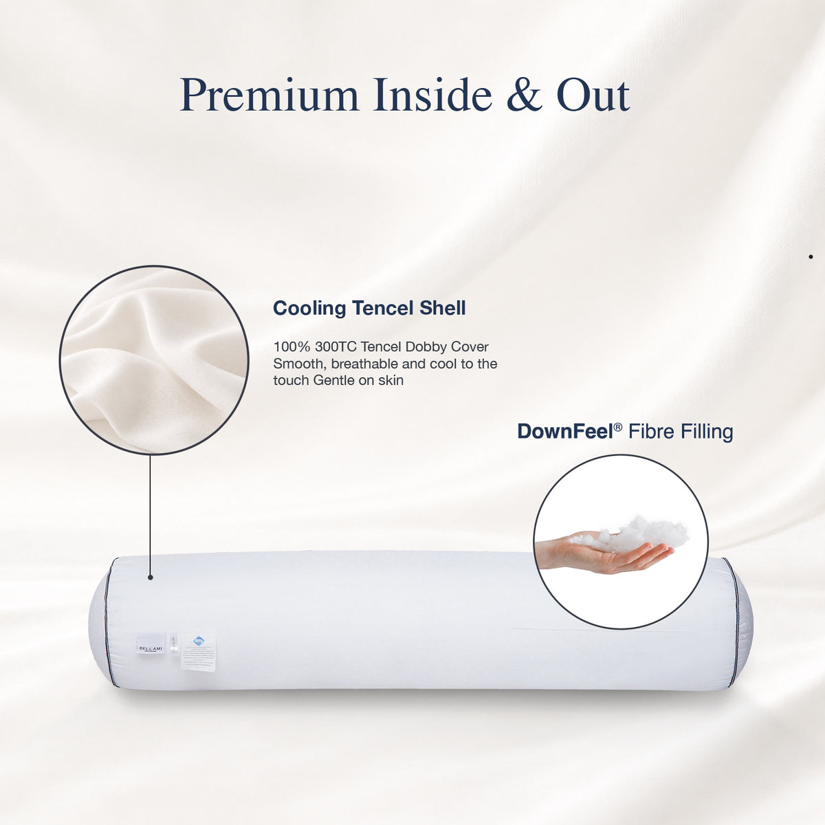 Bellami Zzen Tencel™ DownFeel® Bolster - 1800g