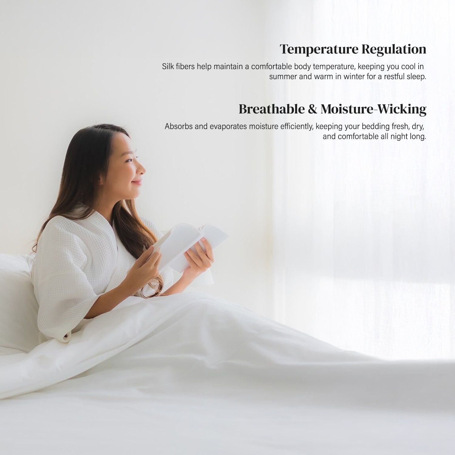 Bellami I Reece Tencel™ I Silk Duvet Quilt Covers - 4 Sizes