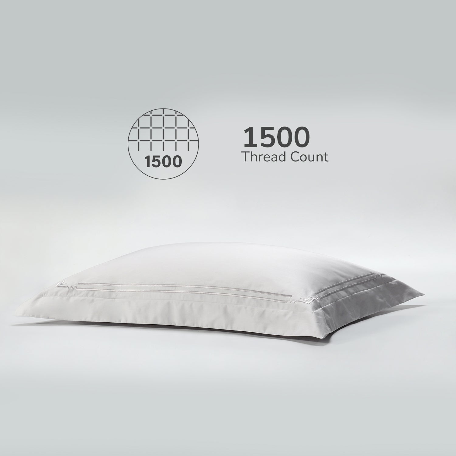Bellami Monti 100% Egyptian Cotton 1500 Thread Count Fitted Sheet Set | Duvet Cover Set I Pillow Bolster Case