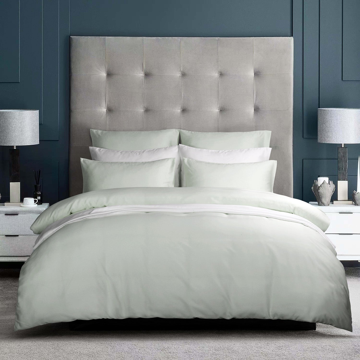 BELLAMI I Sustainable TENCEL™ 1200TC Bed Set with Sheets & Pillowcases