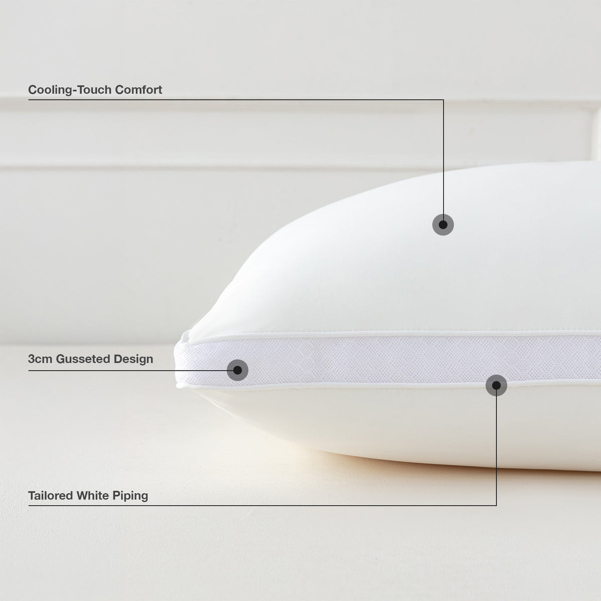 IE Maison Glacier Cooling Loft Pillow – Medium & Firm Support