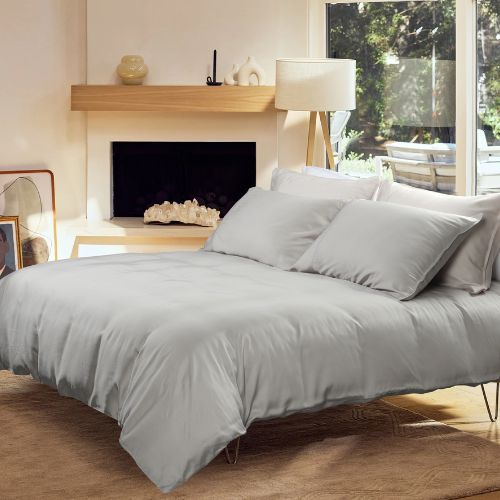 Bellami I Nano Puzzle Mini I Trinity 100% Tencel™ Solid I 1100TC I Fitted Sheet Set I Bed Set I Pillow Case I Bolster Case - 6 Colours