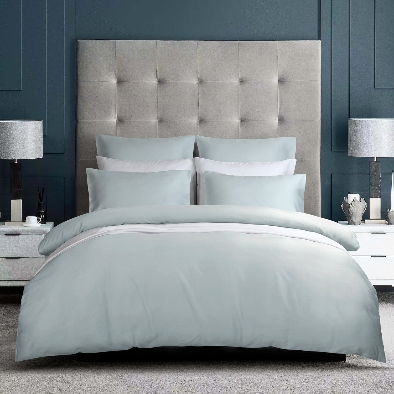 BELLAMI I Sustainable TENCEL™ 1200TC Bed Set with Sheets & Pillowcases