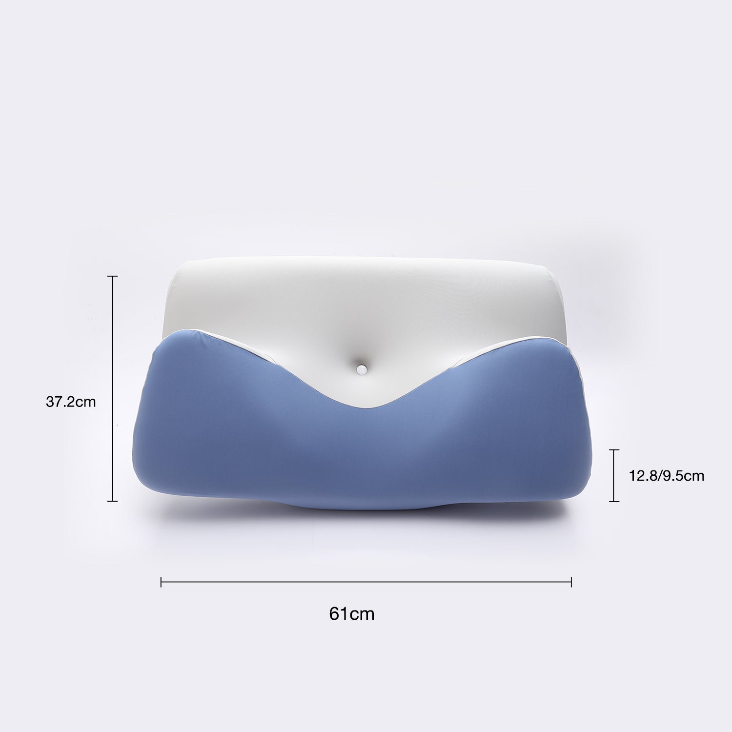 Bellami Plus Tech Series I Neck Nova Memory Foam Pillow I Dual-Height Design | Premium Memory Foam