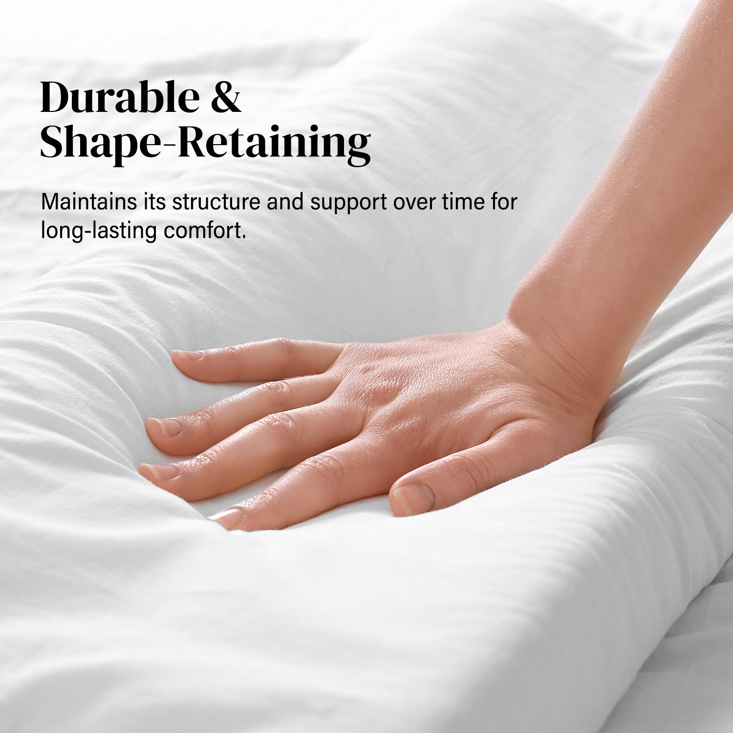 Intero I CoolTech AirPass I Charcoal Memory Foam Pillow - Comfort & Contour