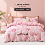 Hillcrest I Cotton Printed I 950TC I Fitted Sheet Set I Bed Set I HC0924 - 1