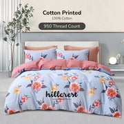 Hillcrest I Cotton Printed I 950TC I Fitted Sheet Set I Bed Set I HC0924 OE 2