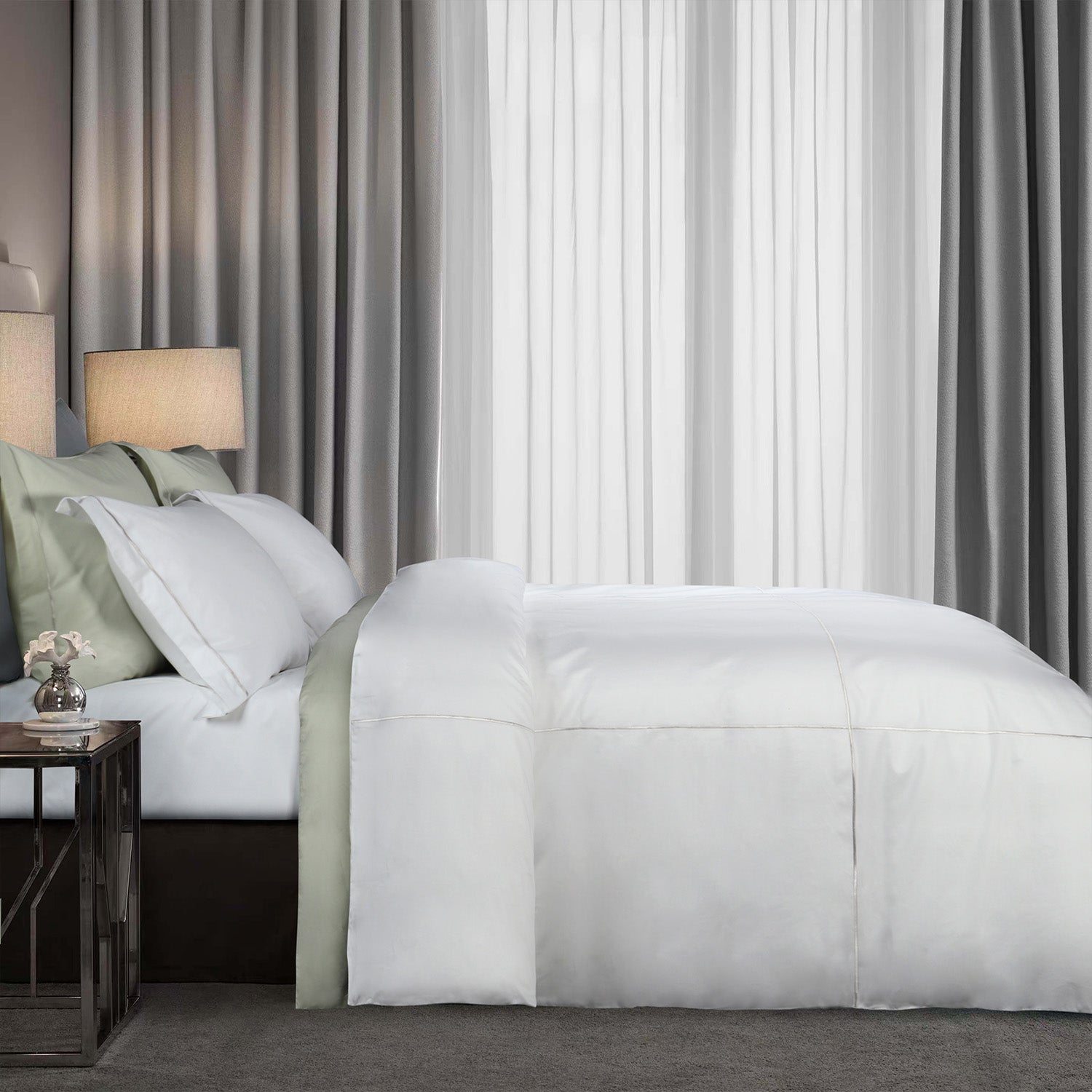 Bellami I Hotel Classic I 100% Egyptian Cotton I 1100 Thread Count I Athena I Bed Sheet Set