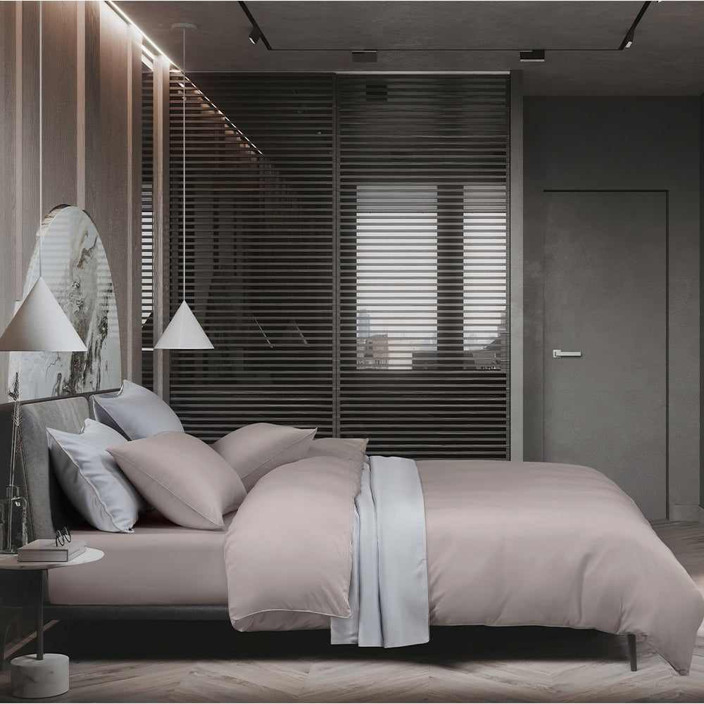 Intero I Eniz 3.0 I TENCEL™ Solid I 1300TC I Fitted Sheet Set I Bed Set I Pillow Case I Bolster Case - 6 Colours
