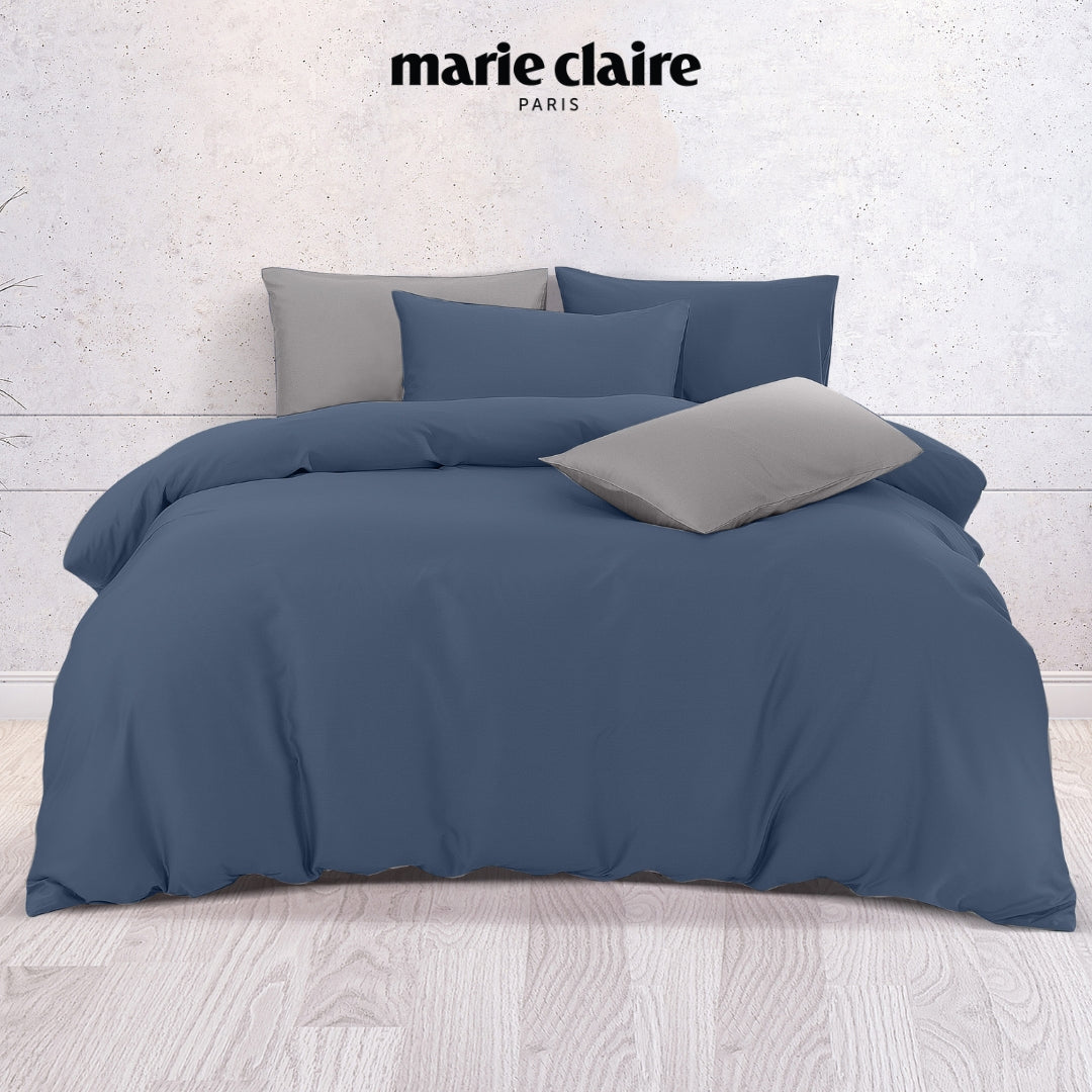 Marie Claire I MORPHEUS I Solid 100% Cotton I 950TC I Fitted Sheet Set I Pillow Case I Bolster Case -5 Colour